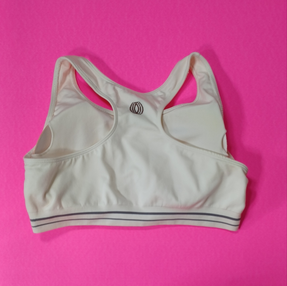 Balance Collection. Racerback White with gray stripes M - Picture 6 of 8